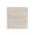 Knit Factory Gestrickter Topfuntersetzer Block Ecru Leinen One Size Kariert