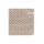 Knit Factory Gestrickter Topfuntersetzer Block Ecru Taupe One Size Kariert