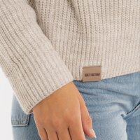 Knit Factory Lenny Kurze Strickjacke Beige 40/42