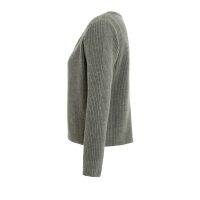 Knit Factory Lenny Kurze Strickjacke Urban Green 40/42