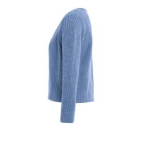 Knit Factory Lenny Kurze Strickjacke Crystal Blue 40/42