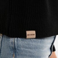 Knit Factory Lenny Kurze Strickjacke Schwarz 40/42