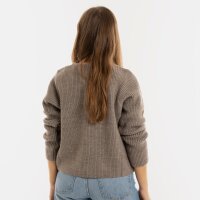 Knit Factory Lenny Kurze Strickjacke Marron 40/42