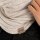 Knit Factory Nica Loop Schal Beige One Size Gestreift