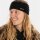 Knit Factory Nica Stirnband Schwarz One Size Gestreift