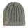 Knit Factory Nica Mütze Urban Green One Size Gestreift