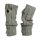 Knit Factory Nica Armstulpen Urban Green One Size Gestreift