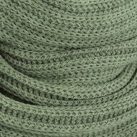 Knit Factory Nica Loop Schal Sage Green One Size Gestreift