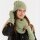 Knit Factory Nica Loop Schal Sage Green One Size Gestreift
