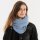 Knit Factory Nica Loop Schal Crystal Blue One Size Gestreift