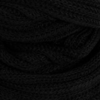 Knit Factory Nica Loop Schal Schwarz One Size Gestreift