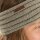 Knit Factory Nica Stirnband Urban Green One Size Gestreift