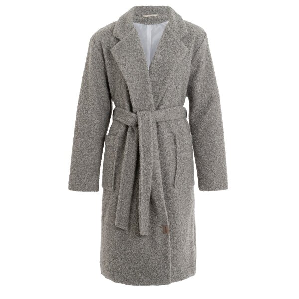 Knit Factory Esra Mantel Grau 40/42