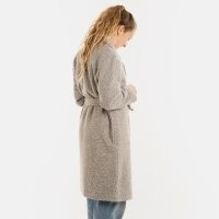 Knit Factory Esra Mantel Grau 40/42