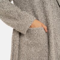 Knit Factory Esra Mantel Grau 40/42