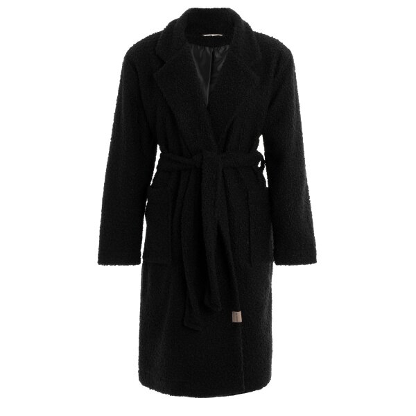 Knit Factory Esra Mantel Schwarz 40/42