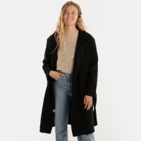 Knit Factory Esra Mantel Schwarz 36/38