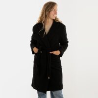 Knit Factory Esra Mantel Schwarz 36/38