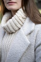 Knit Factory Esra Mantel Schwarz 36/38