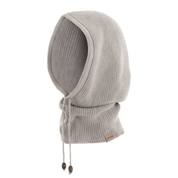 Knit Factory Evy Kapuzenschal Iced Clay One Size