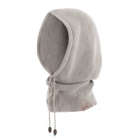 Knit Factory Evy Kapuzenschal Iced Clay One Size