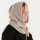 Knit Factory Evy Kapuzenschal Iced Clay One Size
