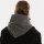 Knit Factory Evy Kapuzenschal Anthrazit One Size