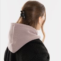 Knit Factory Evy Kapuzenschal Mauve One Size