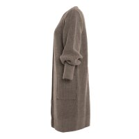 Knit Factory Patty Lange Strickjacke Marron 40/42