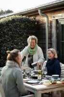 Knit Factory Patty Lange Strickjacke Marron 40/42