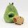 Capybara Kuscheltier braun Figur Plüsch 33 cm Plüsch Capybara in Avocado grün
