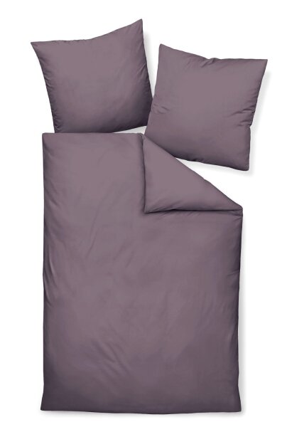 Janine Mako-Satin Bettwäsche 135X200,80x80 2 teilig  Colors 31001-31-500 holunder