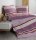 Janine Feinbiber Bettwäsche 240x220+2x80x80 2 teilig  Davos 65169-05-633 beere granat