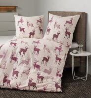 Janine Feinbiber Bettw&auml;sche 200x220 2x80x80 2 teilig...