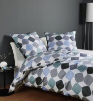 Janine Mako-Satin Bettwäsche 155x200,80x80 2 teilig...