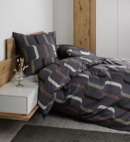 Janine Mako-Satin Bettwäsche 155x200,80x80 2 teilig...