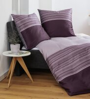 Janine Mako-Satin Bettwäsche 135X200,80x80 2 teilig...