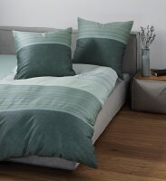 Janine Mako-Satin Bettwäsche 135X200,80x80 2 teilig...