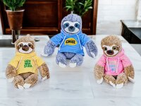 Faultier Kuscheltier XXL 38 cm Plüschtier Plush Stofftier Plushies Lazy Gelb