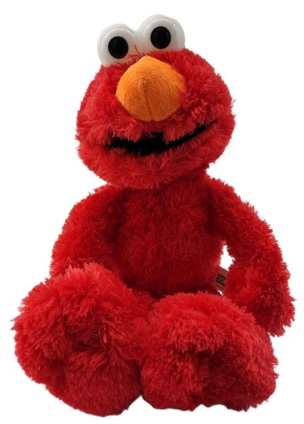 Soma Sesamstrasse Kuscheltier Plüsch Figur 72 cm Plüschtier Stofftier kuschelweich ab den ersten Lebensmonaten geeignet als Geschenk (Elmo Rot)