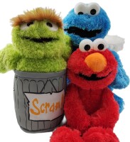 Soma Sesamstrasse Kuscheltier Plüsch Figur 72 cm Plüschtier Stofftier kuschelweich ab den ersten Lebensmonaten geeignet als Geschenk (Elmo Rot)