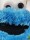 Soma Sesamstrasse Kuscheltier Plüsch Figur 72 cm Plüschtier Stofftier kuschelweich ab den ersten Lebensmonaten geeignet als Geschenk (Krümelmonster Blau)