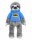 Faultier Kuscheltier XXL 80 cm Plüschtier Plush Stofftier Chill Blau