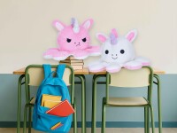 Octopus Wendbares Einhorn Plüschtier 63 cm 2-in-1 Kuschelfigur Oktopus