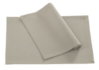 Pichler Rips uni, gerippt Tischset 6er Set 50 x 35 cm...