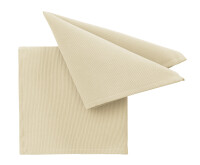 Pichler Rips uni, gerippt Serviette 6er Set 40 x 40 cm...