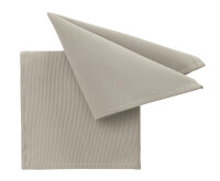 Pichler Rips uni, gerippt Serviette 6er Set 40 x 40 cm...