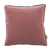 Pichler Samtkissen mit Keder uni Kissenhülle 2er Set...