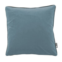 Pichler Samtkissen mit Keder uni Kissenhülle 2er Set...