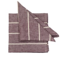 Pichler gewebter Streifen gestreift Serviette 6er Set 40...